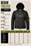 Detachable Mesh Hooded Faux Leather Coat Kmd 814_50515 - 7
