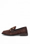 D26Ka-3100 Women's Genuine Leather Casual Shoes Brown - 3