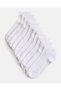 Men White Plain Socks (10 Piece)