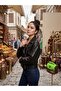 Women's Oversize Crop Leather Jacket - 3