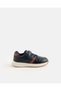 Senior Boys Navy Colour Block Sneakers