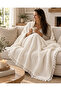 100% Cotton 4 Layer Muslin Tv Blanket 100X200 Cm, Single Blanket, Sofa Throw - 7