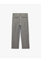 Viscose Blended Pocketed Buttoned Fabric Trousers - 2