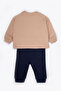 Two-Piece Sweat Set (Little Cubs) Navy Blue - 2