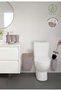 Sapphire Mink Bamboo Striped Bathroom Set 6 Pieces Plastic - 4