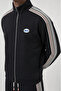 Men's Winner Stripe Detailed Doubleface Tracksuit Set Black - 4