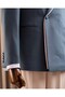 Slim Fit Men's Lapel Detailed Jacket Pants Combination Suit Green T20148-28 - 3