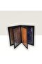 Genuine Leather Card Wallet Transparent Card Holder - 5