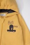 Selani̇k Hooded Jumpsuit Without Booties (Crazy Car) Mustard - 3