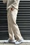 3-Strand Ruffled Winter Adjustable Elastic Waist Baggy Sweatpants Sun471 - 2