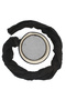 Mesh Sarık - Black Fabric - Black Skullcap - Plain Wrap - Mesh - 5 Meters (Taylasanli) - 4