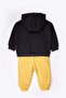 Selani̇k Hooded Sweat 2-Piece Set (Crazy Car) Gray - 2