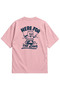 Here for the Beer Printed Oversize T-Shirt Front and Back Design