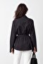 V-neck belted shirt - 4