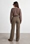 Pocket Detailed Belted Trousers - 4