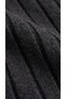 Men's Polo Collar Slim Ribbed Knit Long Sleeve T-Shirt - Black - 4
