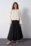 Women's Stone Premium Pleated Detailed Short Lined Trench Coat 32007 - 7