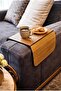 Wooden Sofa Side Tray, Flexible Sofa Side, Coffee Holder, Armrest Table 40cm - 2