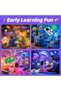 Bunny's Carousel Night Light Projector 10Tracks Kids Night Light Rotation 12 Colors Music Projector, - 6