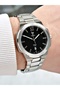 Silver-Black Color Steel Band Steel Case Men's Wristwatch with Calendar F2712Mr - 2