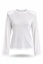 Ecru Padded Long Sleeve T-Shirt 0216