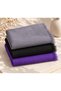 3-Piece Linen Textured Flam Scarf & Foulard Set – Multi-Purpose Bohemian Style Women's Accessory with Fringes 90*90 cm - 4