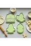Set of 4 Cookie Cutters - Farm Animals (6-7cm)
