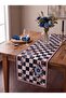 Dama Patterned Decorative Runner - 40X140 cm - 3