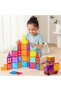 Magnetic Tiles 100PCS Building Blocks for Kids 3D Clear Educational Toys STEAM Magnetic Blocks Toys for Kids Ages 3 to 12 Years Boys Girls Creative Gift Multicolor - 4