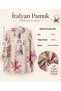 Italian Cotton Three-Quarter Sleeve Patterned Shirt & Blouse 42/46 - 2