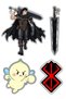 Berserk Guts Sticker Set 22 Pieces |   Anime & Manga Sticker Pack - 4