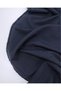 Black Transverse Longitudinal Lightly Stretchable Thin Crepe Fabric for Dresses & Blouses Width: 150cm
