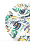 Ecru with Green, Yellow, Navy Blue Cotton Linen Woven Fabric for Shirts & Dresses 145X390Cm