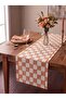 Dama Patterned Decorative Runner - 40X140 cm - 3