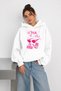 Women's Hooded Sweatshirt Youth Adult – 3 Thread Raster Winter Printed Hoodie