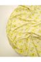 Yellow Green Thin Soft Crinkled Jersey Fabric for Dresses & Blouses 110X130Cm