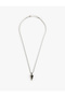 Textured Charm Detailed Necklace