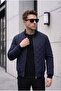 High Collar Waterproof Quilted Coat - 2