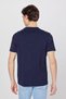 100% Cotton Regular Fit Regular Cut Crew Neck Appliqued T-Shirt - 5