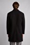 Regular Fit Notched Collar Buttoned Cashmere Parka H2722Ax26Au - 5