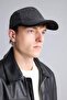 Men's Herringbone Patterned Cashmere Baseball Cap H5465Ax26Wn - 2
