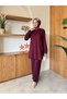 Oysho Fabric Cross Ribbed Stone Double Set