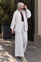 Oversize Premium Cupra Modal Textured Buttoned Double Set