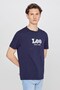 100% Cotton Regular Fit Regular Cut Crew Neck Appliqued T-Shirt - 2
