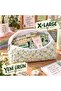 White Daisy Patterned Pencil Bag - Pen Holder X- Large (New Product)P1