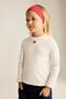 Heart Patterned Ribbed Camisole Long Sleeve T-Shirt Baby Girl (26 Au) - 3