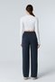 Eva Wide Leg Lace-Up High Waist Palazzo Sweatpants - 7