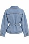Light Blue Tie-Dye Denim Jacket - 261007 - 2