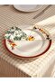 Mixed Floral Pattern Porcelain Serving Plate (W6) - 6