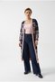 Women's Ethnic Patterned Long Knit Cardigan - 3